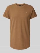 G-Star Raw T-Shirt in Melange-Optik Modell 'Lash' in Beige, Größe S