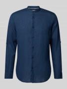 SELECTED HOMME Regular Fit Leinenhemd mit Maokragen Modell 'KYLIAN' in...