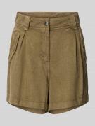 Only Shorts aus Lyocell in unifarbenem Design Modell 'KENYA LIFE' in K...
