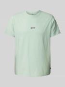 Levi's® Relaxed Fit T-Shirt mit Logo-Stitching in Mint, Größe XS