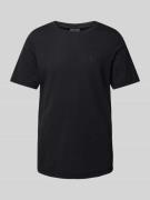 s.Oliver RED LABEL T-Shirt mit Label-Print in Black, Größe S