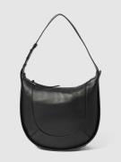 LIEBESKIND BERLIN Hobo Bag mit Label-Detail Modell 'ALMA' in Black, Gr...