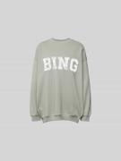 Anine Bing Oversized Sweatshirt aus Baumwolle in Gruen, Größe XS