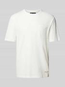 Marc O'Polo T-Shirt mit Brusttasche in Weiss, Größe M
