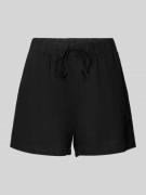 Only Shorts mit elastischem Bund Modell 'CARO' in Black, Größe XS