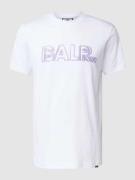 Balr. T-Shirt mit Label-Print Modell 'Neon' in Weiss, Größe XXL