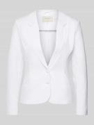 FREE/QUENT Blazer in unifarbenem Design Modell 'NANNI' in Offwhite, Gr...