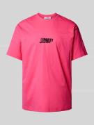 Vertere T-Shirt mit Label-Print Modell 'INVITE' in Pink, Größe S
