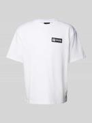 Pegador T-Shirt mit Label-Patch Modell 'ANTIGUA' in Weiss, Größe XS