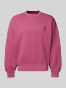 Carhartt Work In Progress Sweatshirt mit Label-Detail in Pink, Größe L