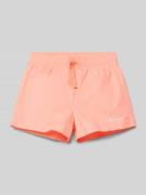 CHAMPION Shorts mit Label-Print in Apricot, Größe 152