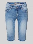 Blue Monkey Slim Fit Jeansshorts im 5-Pocket-Design Modell 'MELODY' in...