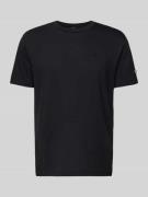 CHAMPION T-Shirt mit Logo-Stitching in Black, Größe XS