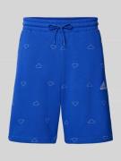 ADIDAS SPORTSWEAR Sweatshorts mit Label-Stitching in Royal, Größe L