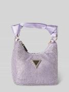 Guess Hobo Bag mit Ziersteinbesatz Modell 'LUA' in Lavender, Größe One...