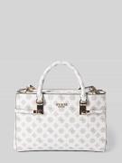 Guess Handtasche mit Allover-Logo-Muster Modell 'LORALEE' in Weiss, Gr...