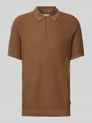 Jack & Jones Premium Poloshirt mit Strukturmuster Modell 'BLUSANDRI' i...