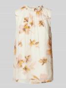 Jake*s Collection Bluse mit floralem Print in Beige, Größe 32