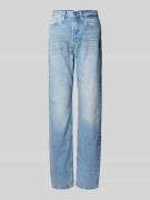 Calvin Klein Jeans High Waist Jeans mit Label-Detail in Hellblau, Größ...