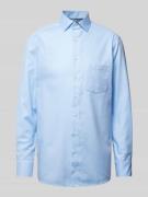 OLYMP Modern Fit Business-Hemd mit Kentkragen Modell 'Bergamo' in Bleu...
