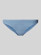 Jake*s Casual Bikini-Slip mit Strukturmuster in Bleu, Größe XS