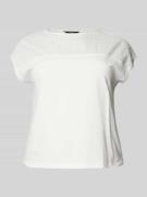 Vero Moda T-Shirt mit Lochstickerei Modell 'KAYA' in Weiss, Größe 44