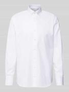 Eterna Modern Fit Business-Hemd mit Button-Down-Kragen in Weiss, Größe...