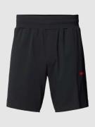 HUGO Sweatshorts mit elastischem Bund in Black, Größe M