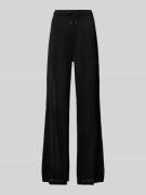 Calvin Klein Underwear Wide Leg Stoffhose mit Tunnelzug in Black, Größ...