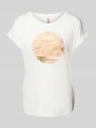 Soyaconcept T-Shirt mit Motiv- und Statement-Print Modell 'Marica' in ...