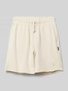 Jack & Jones Bermudas mit elastischem Bund Modell 'BILL' in Offwhite, ...