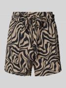 Only High Waist Shorts mit Allover-Print Modell 'NOVA LIFE VIS TALIA' ...