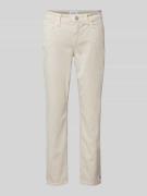 Cambio Slim Fit Jeans im 5-Pocket-Design Modell 'PIPER' in Hellgelb, G...