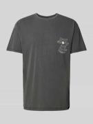 Tommy Jeans T-Shirt mit Statement-Print in Black, Größe XS