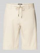 Fynch-Hatton Regular Fit Bermudas mit Tunnelzug Modell 'COLI' in Stein...