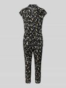 Betty Barclay Jumpsuit mit Allover-Muster in Black, Größe 38