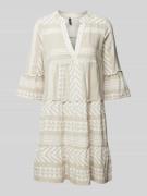 Vero Moda Knielanges Tunikakleid mit Allover-Muster Modell 'DICTHE' in...