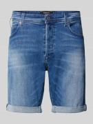 Replay Regular Fit Jeansshorts im 5-Pocket-Design in Blau, Größe 34