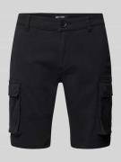 Only & Sons Regular Fit Cargoshorts mit Gürtelschlaufen Modell 'CAM' i...