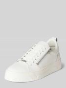 Antony Morato Sneaker aus Leder mit Label-Detail Modell 'ZIPPER' in We...