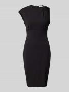 Calvin Klein Womenswear Knielanges Kleid mit Applikation Modell 'SCUBA...