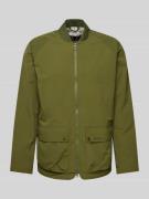 Barbour Jacke mit aufgesetzten Pattentaschen Modell 'BEAUMONT' in Oliv...