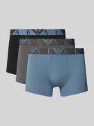 Emporio Armani Boxershorts mit elastischem Label-Bund im 3er-Pack in J...