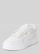 Puma Sneaker mit Plateau-Sohle Modell 'Carina' in Weiss, Größe 37,5