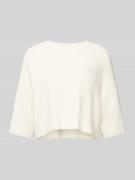 Weekend Max Mara Cropped Strickshirt mit Rundhalsausschnitt Modell 'AM...