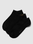 camano Socken mit elastischem Bündchen im 3er-Pack in Black, Größe 39-...