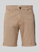 Jack & Jones Bermudas mit 5-Pocket-Design in Beige, Größe S