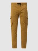 Alpha Industries Cargohose mit Label-Details Modell 'Twill' in Sand, G...