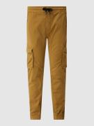 Alpha Industries Cargohose mit Label-Details Modell 'Twill' in Sand, G...