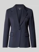 Weekend Max Mara Blazer mit Brustleistentasche Modell 'LAMINE' in Mari...